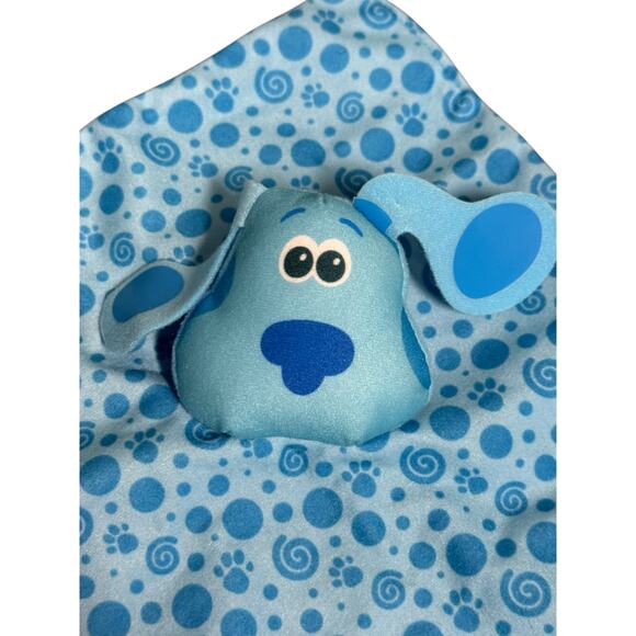 Blues Clues Lovie Plush Baby Toy Security Blanket Lovey Puppy Dog Nickelodeon 9" - Picture 1 of 6